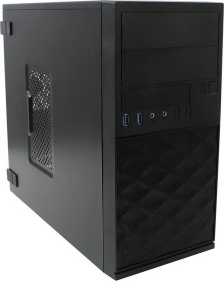 Корпус Inwin EFS052BL PM-600ATX черный с БП 600Вт Mini-Tower mATX (6195504)