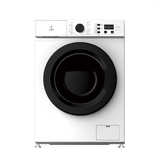 Стиральная машина LEX LWM06010BLIDsmall белый, 6кг, 1000об/мин, с паром, инвертер