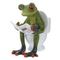 Фигурка декоративная "Лягушка", L10 W6 H10 см