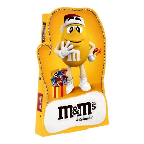 Подарочный набор M&amp;Ms &amp; friend &quot;Новогодняя варежка&quot;, 167 г