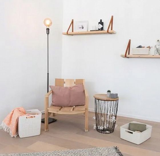 Корзина JUTE L 20л кремовый