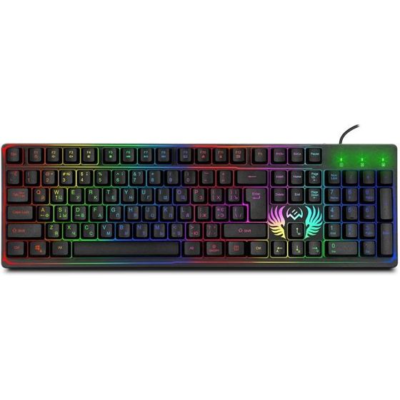Клавиатура Sven KB-G8000 LED проводная черный (SV-019907)