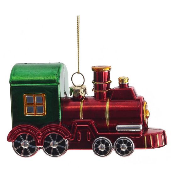Украшение новогоднее &quot;Паровоз&quot;, L12 W4 H6,5 см, 2в.