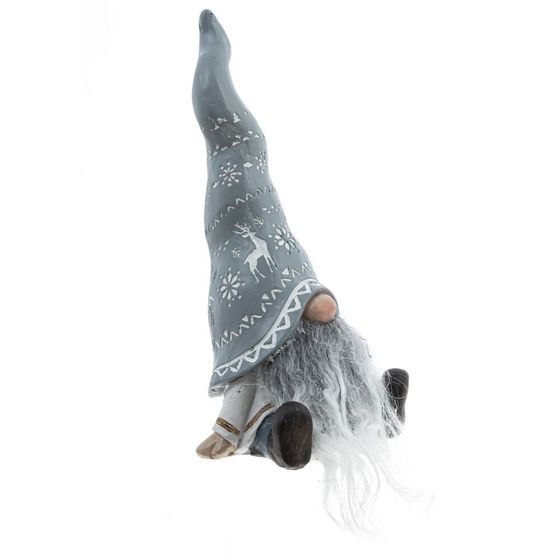 Фигурка декоративная &quot;Гном&quot;, L8 W7,5 H17 см, 4в.