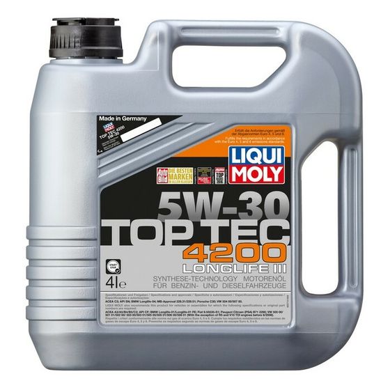 Масло моторное  LiquiMoly Top Tec 4200 5W-30, 4 л