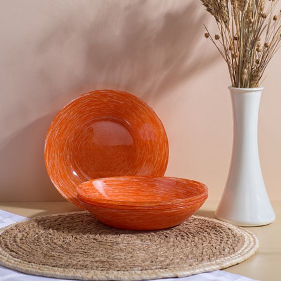 Тарелка суповая БРАШМАНИЯ ОРАНЖ 20см