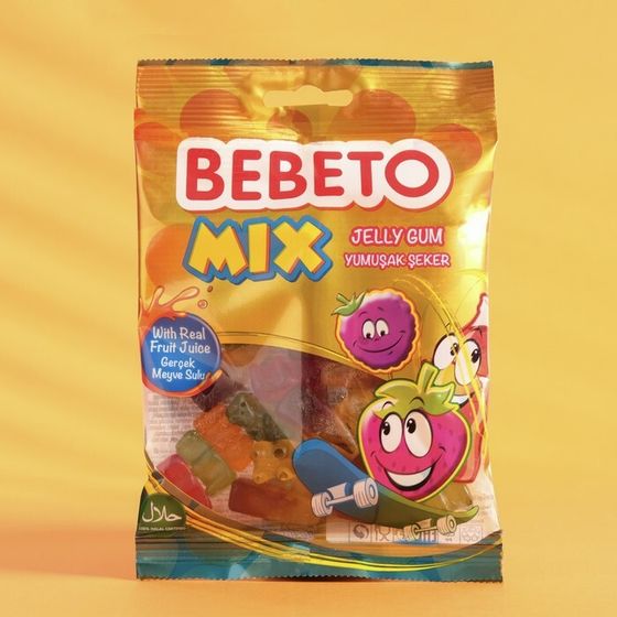 Жевательный мармелад BEBETO MIX, 70 г