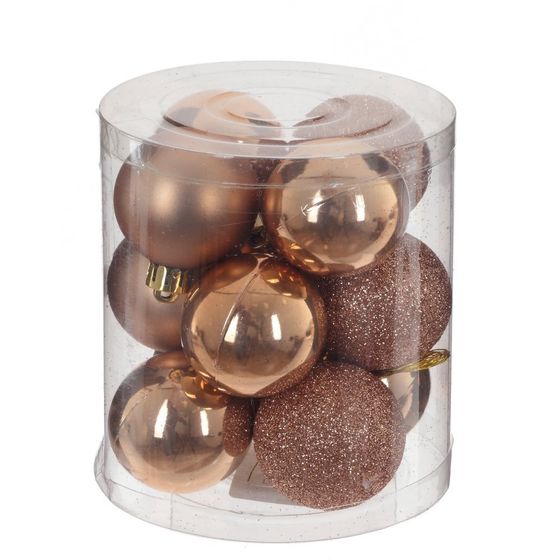 Набор из 12шт Украшение новогоднее &quot;Шар&quot;, D 4 см, L9,5 W9,5 H10,5 см