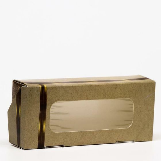 !09 Коробка складная (набор 8 штук) "Подарок" 17 х 7 х 4 см.