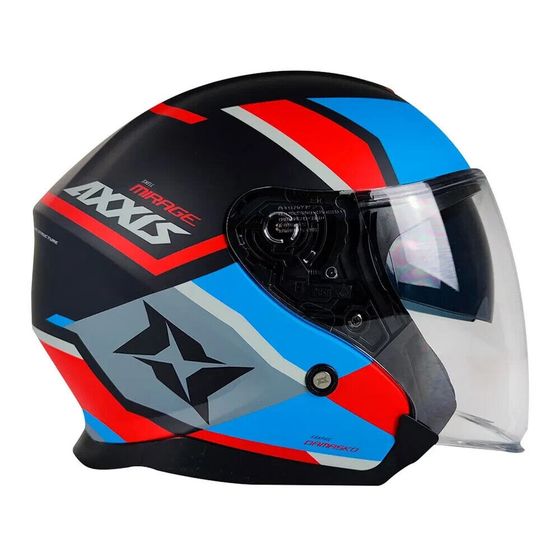 AXXIS OF504SV Mirage SV Damasko C7 open face helmet