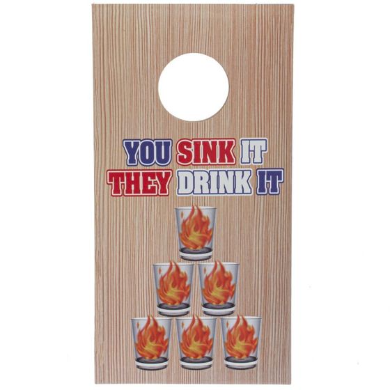 Игра настольная (питейная), Д25 Ш13 В6 см