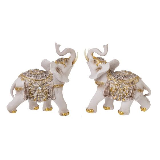 Фигурка декоративная &quot;Слон&quot;, Д19 Ш10 В21 см, 2в.