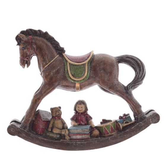 Фигурка декоративная &quot;Лошадка-качалка, L49 W12 H40 см