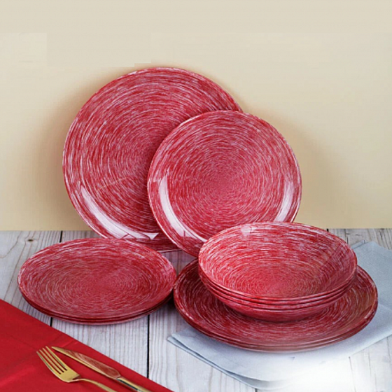 Набор столовый BRUSHMANIA TERRACOTTA 12пр