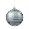 Набор из 12шт, Украшение новогоднее Шар "Спираль серебристая", D10 см, L44 W33 H11 см