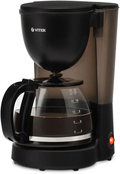 Кофеварка капельная Prive Vitek VT-8380 600Вт черный