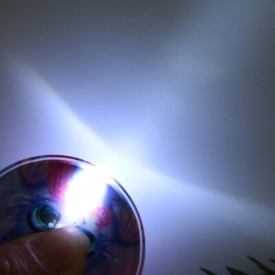 !09 Набор из 2-х штук: Брелок с фонариком «Счастья в новом году», 5 х 5 см.