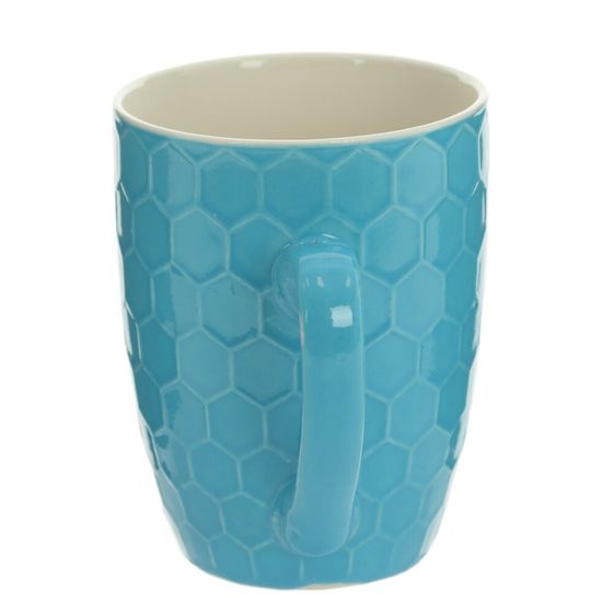 Кружка 400 мл, L11 W8 H10,5 см,цвет микс