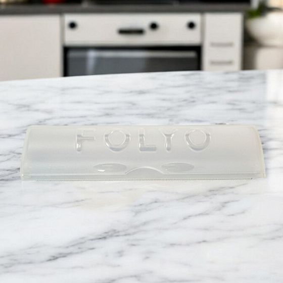 Диспенсер кухонный для фольги и пергамента FOLYO прозрачный