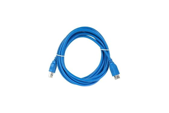 Кабель Vcom USB 3.0 А(m) - А(f) 3м голубой (VUS7065-3M)