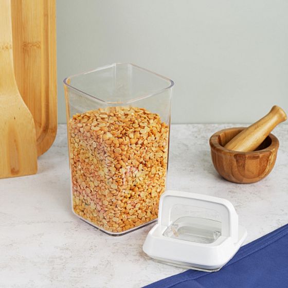 Контейнер для хранения вакуумный 1.2л 10.5х10.5х19.5см