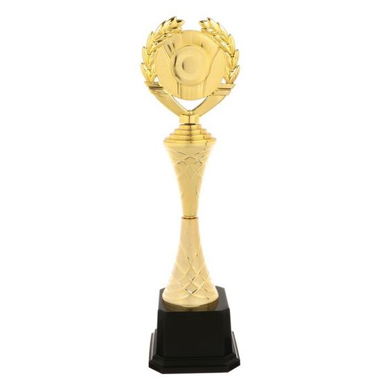 Кубок 178C, наградная фигура, золото, подставка пластик, 41 × 13 × 10 см.