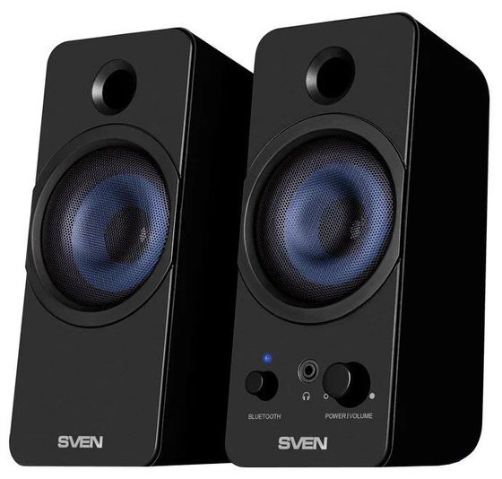 Колонки 2.0 Sven 431 6Вт черный