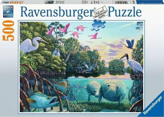 Ravensburger Пазл 500 деталей Морские животные и птицы
