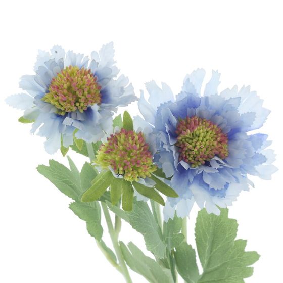 Цветок искусственный &quot;Скабиоза&quot;, L10 W9 H49 см