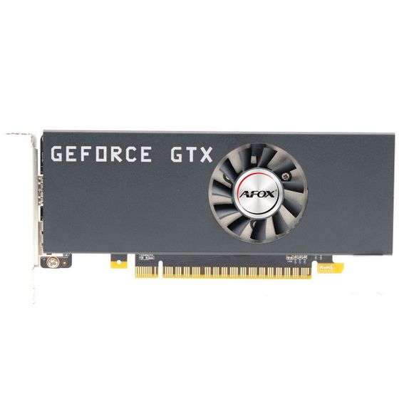 Видеокарта Afox PCI-E 3.0 GTX1050Ti 4GB AF1050TI-4096D5L5-V2 GDDR5 128bit 1290/7000 1xDP 1xHDMI low prof RTL