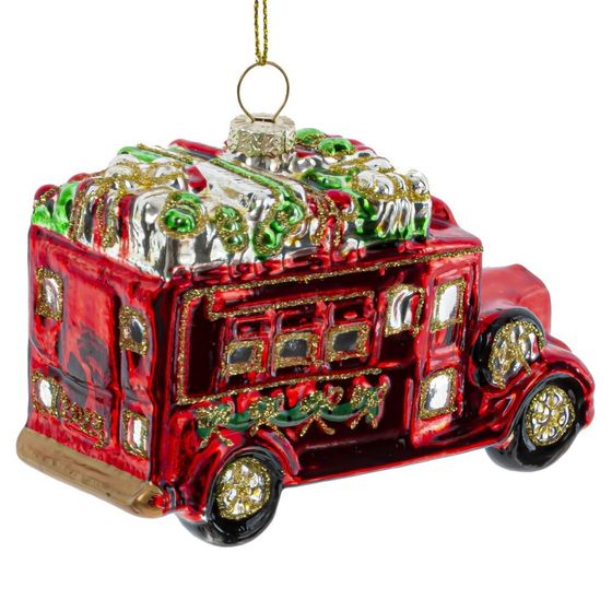 Украшение новогоднее &quot;Автобус&quot;, L10,5 W4,5 H8 см