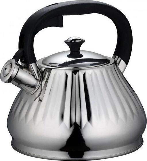 Чайник Kelli KL-4538 3,5л со свистком серебристый