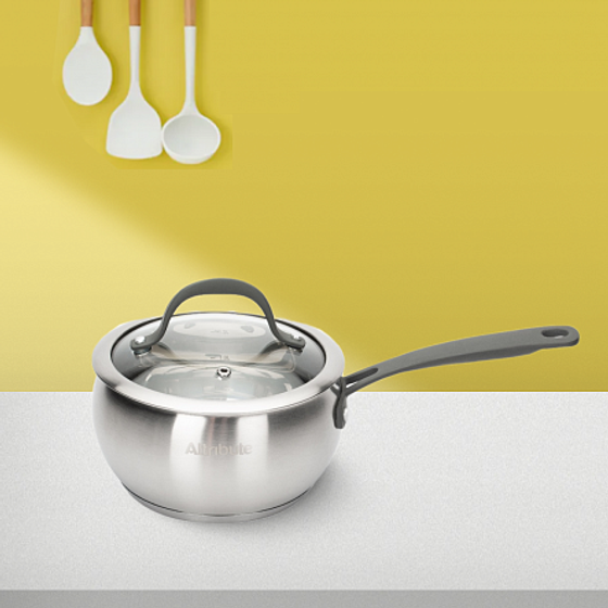 Ковш с крышкой SYMPHONY 16х9см 1.7л