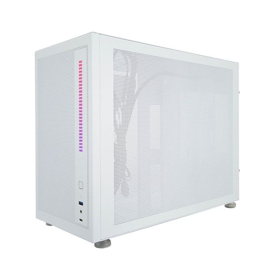 Корпус 1STPlayer MIKU Mi6 белый без БП MiniTower ATX (Mi6-WH)