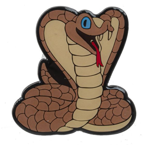 Магнит &quot;Змея&quot;, L6 W0,3 H6,5 см, 4в.