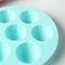 !09 Форма силиконовая для муссовых десертов и выпечки «Спортивные мячи», d=15,5 см, цвет бирюзовый