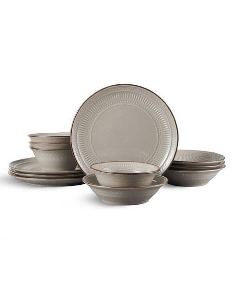 Easton 12 Piece Dinnerware Set