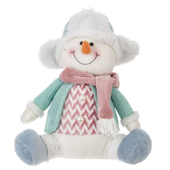 Игрушка набивная &quot;Снеговик&quot;, L23,5 W15 H31 см