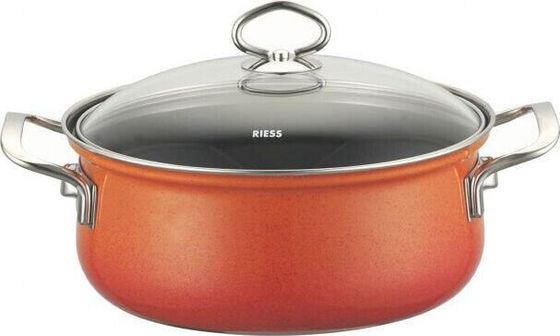 Riess Riess горшок низкий 16см Corall