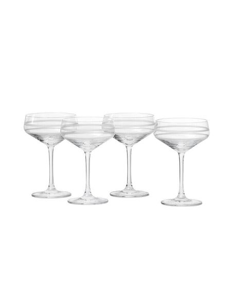 Crafthouse Coupe Cocktail, Set of 4