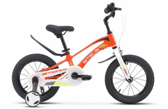 Велосипед Stels Storm KR 14&quot; Z010 рама 7.8&quot; оранжевый (JU135235/LU098236)