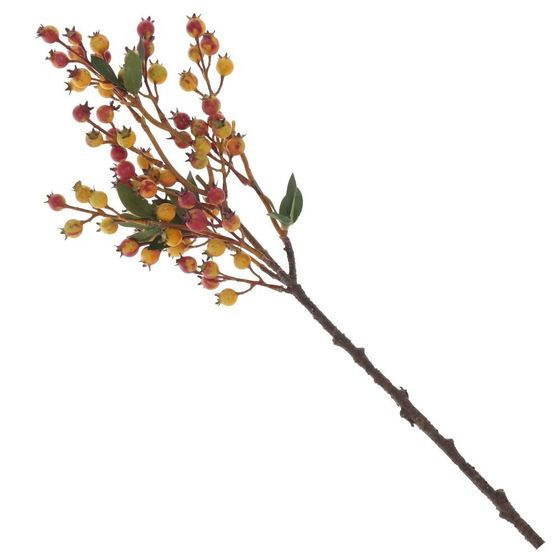 Ветка искусственная &quot;Боярышник&quot;, L17 W8 H55 см