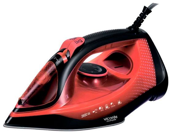 Утюг Viconte VC-4316 2800Вт красный/черный