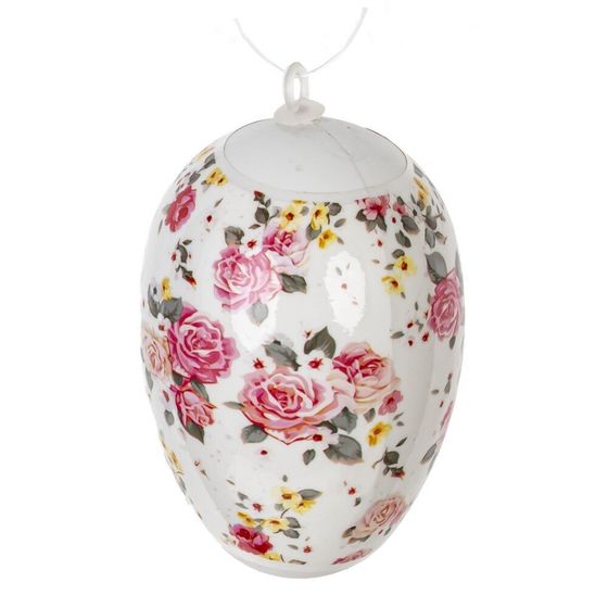 Набор из 6-ти изделий декоративных подвесных &quot;Яйцо&quot; (4*6), L13,5 W12,5 H4 см