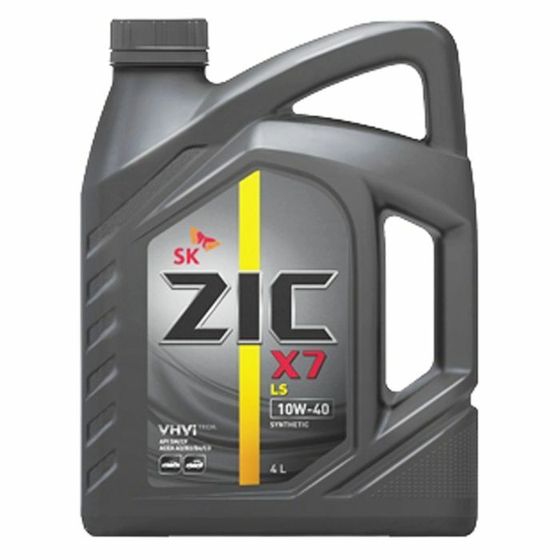 Масло моторное ZIC X7 10W-40, Diesel CI-4, 4 л