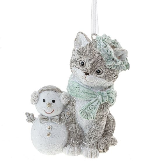 Изделие декоративное подвесное "Котик", L7 W5 H9 см