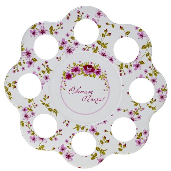 Подставка для 8-ми яиц, L22 W22 H1 см