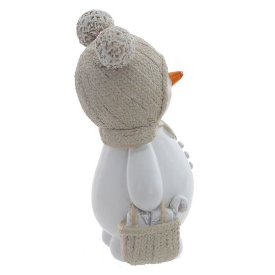 Фигурка декоративная &quot;Снеговик&quot;, L9 W6,5 H13 см, 2в.