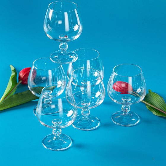 Набор бокалов для бренди CLAUDIA 6шт 250мл