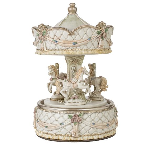 Фигурка декоративная &quot;Карусель&quot; (муз, движ), L10,5 W10,5 H16,5 см